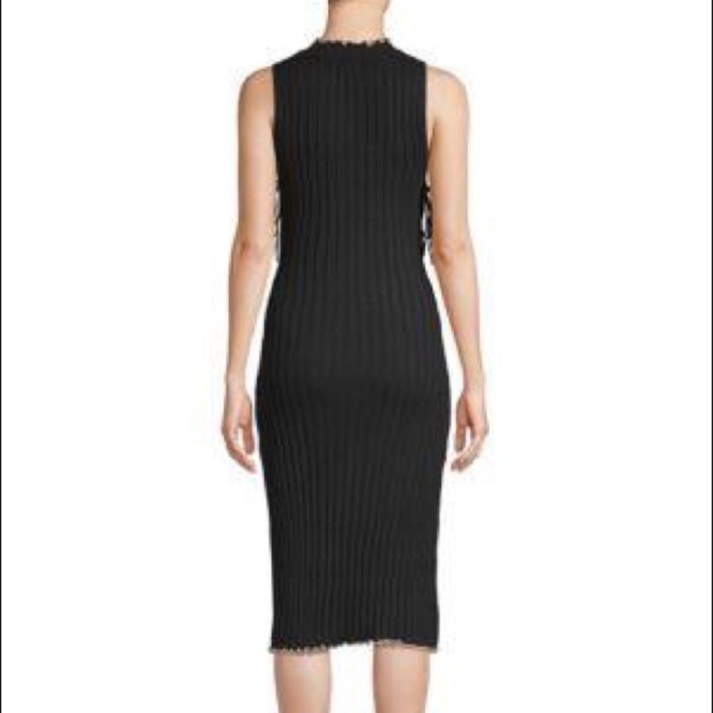 NBD black Hope midi dress